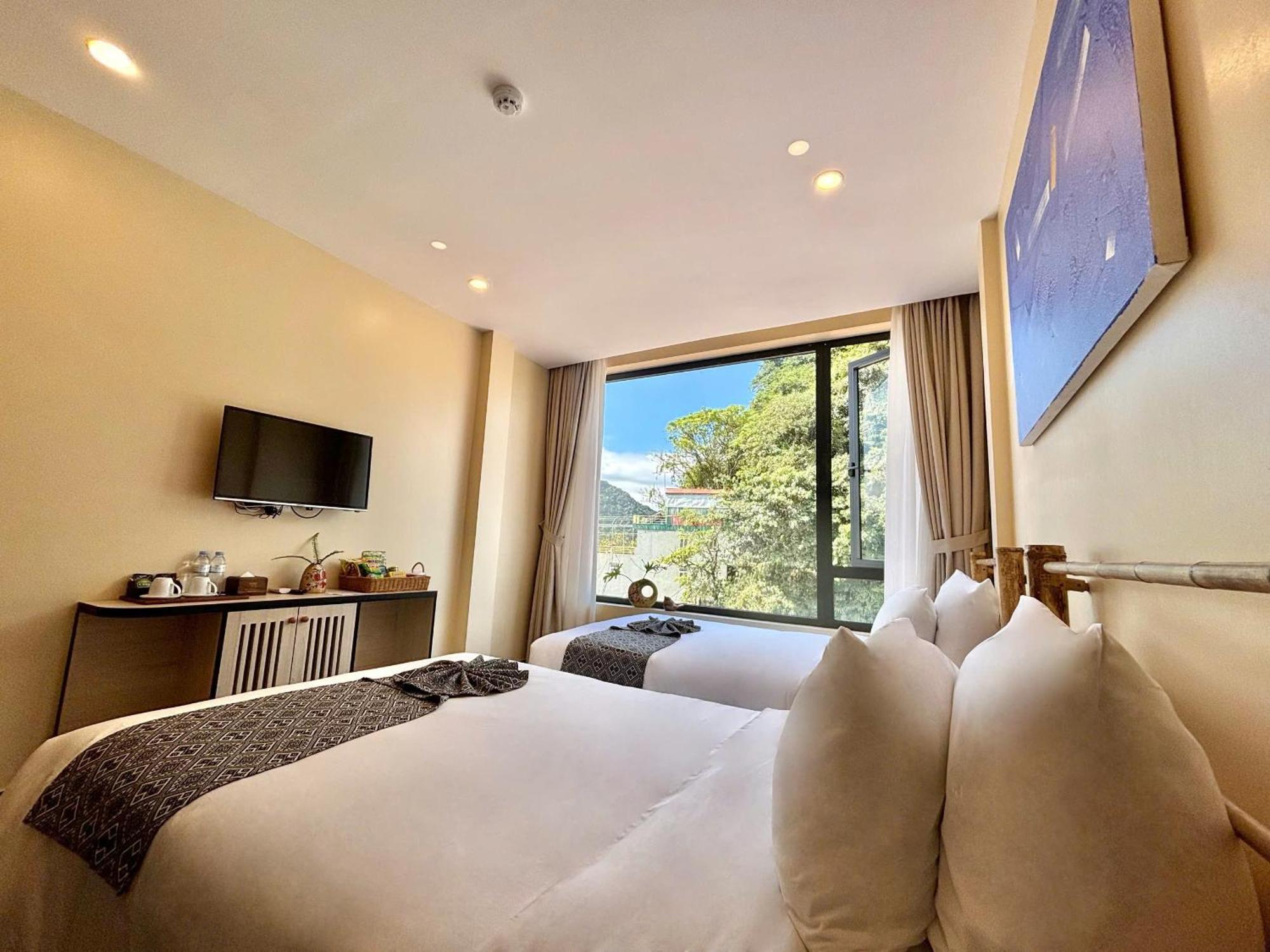 Lang Mon Truong Giang Boutique Hotel מראה חיצוני תמונה